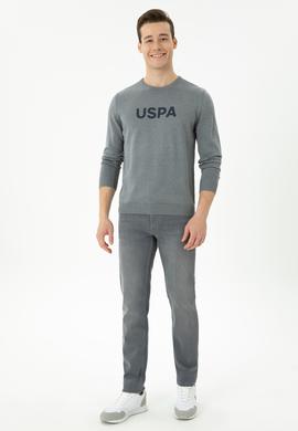 Erkek Gri Melanj Kazak - 50272090005