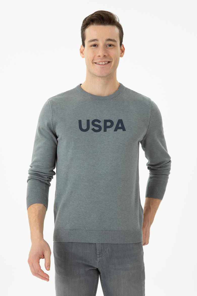 Erkek Gri Melanj Kazak - 50272090005