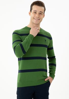 Erkek Yeşil Kazak - 50272126023