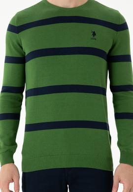 Erkek Yeşil Kazak - 50272126023