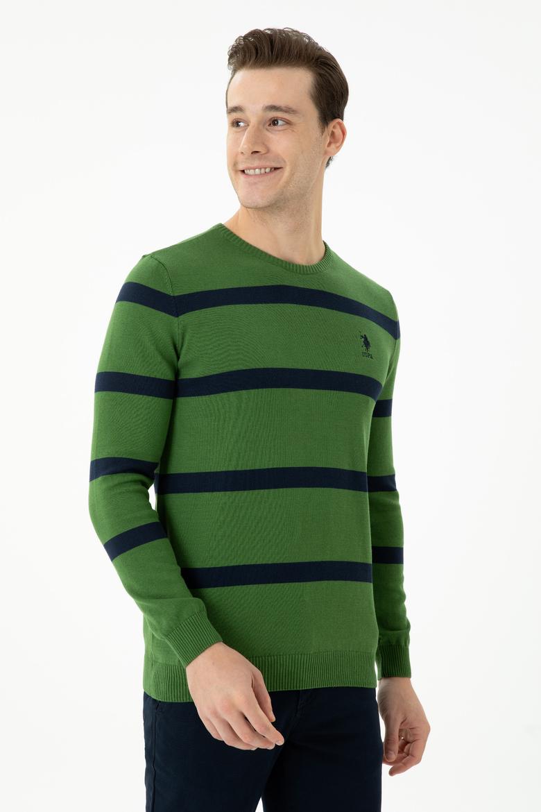 Erkek Yeşil Kazak - 50272126023