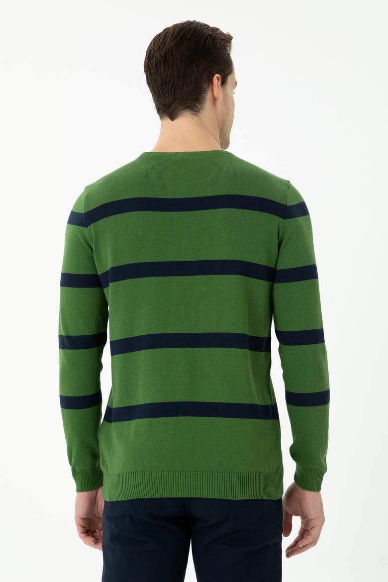 Erkek Yeşil Kazak - 50272126023