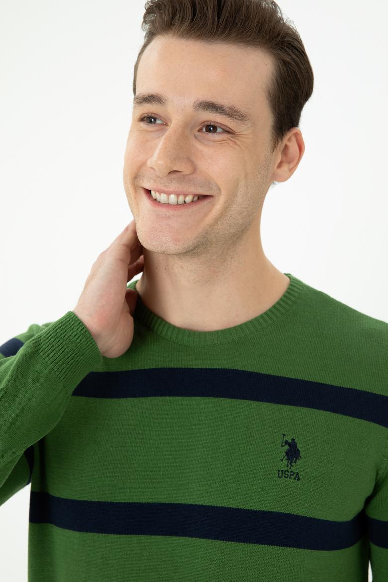 Erkek Yeşil Kazak - 50272126023