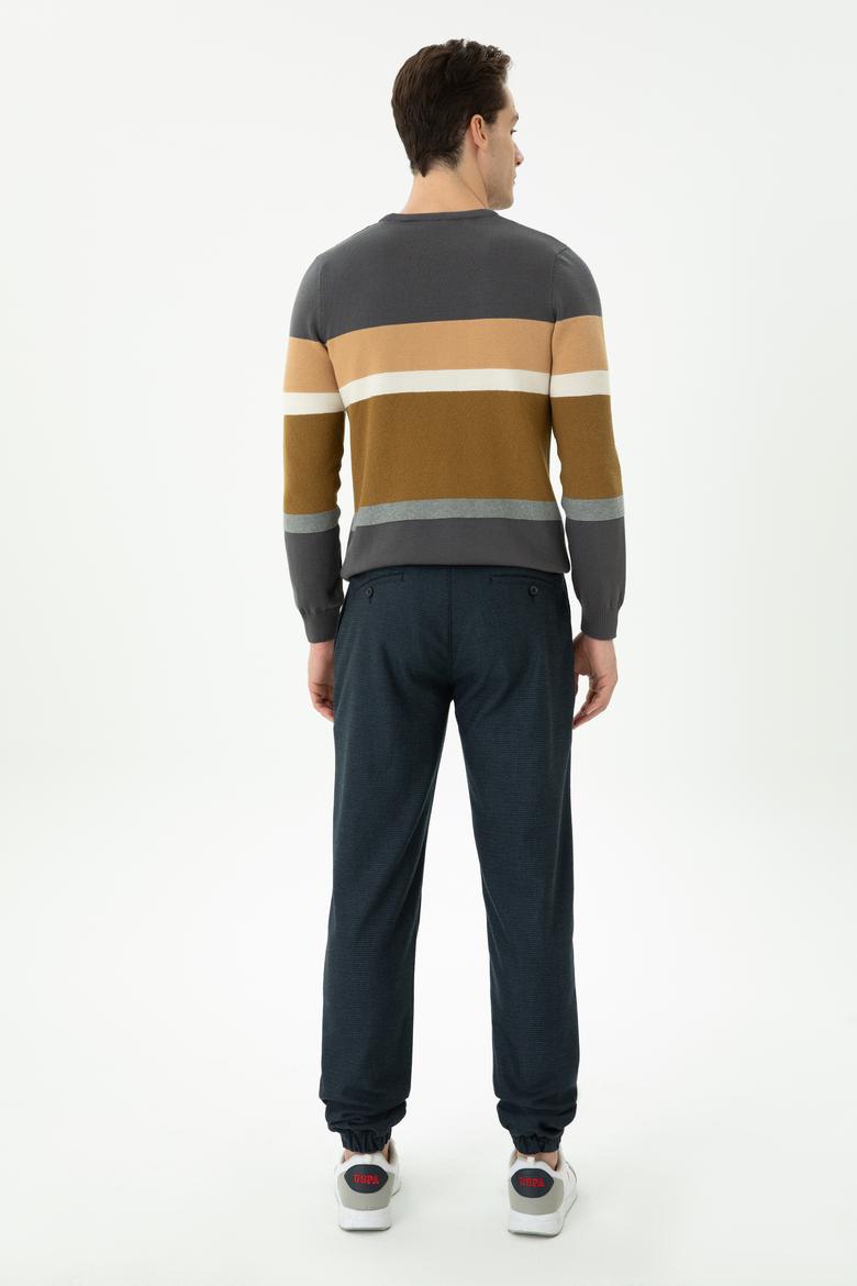 Erkek Lacivert Kanvas Pantolon - 50272254126