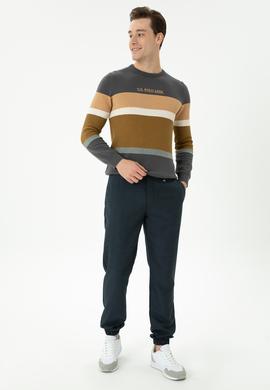 Erkek Lacivert Kanvas Pantolon - 50272254126