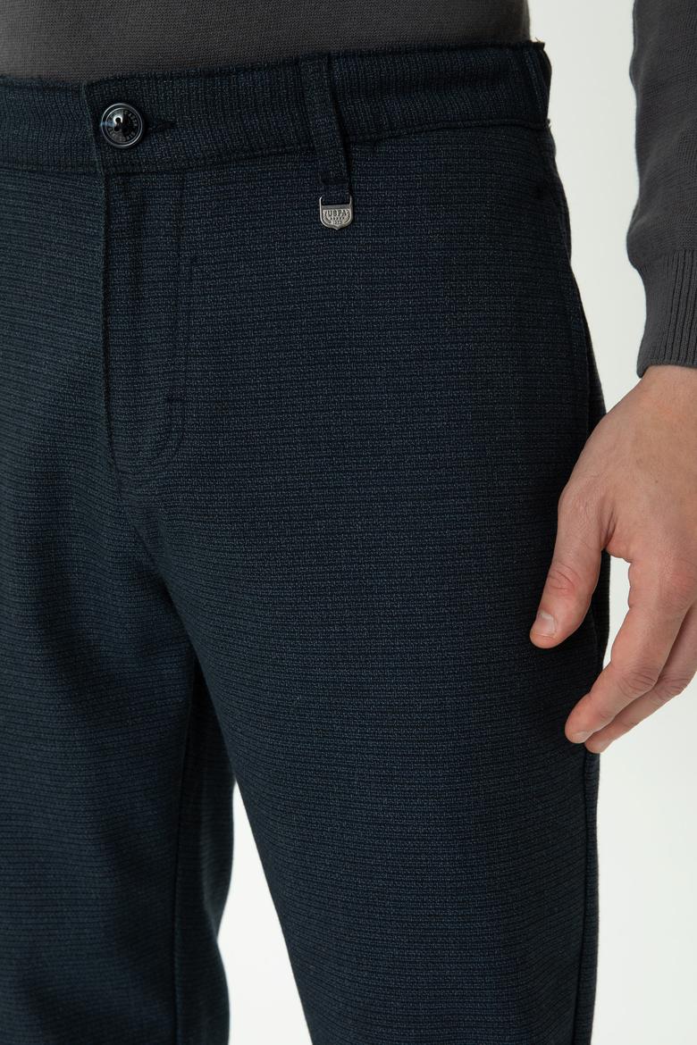 Erkek Lacivert Kanvas Pantolon - 50272254126