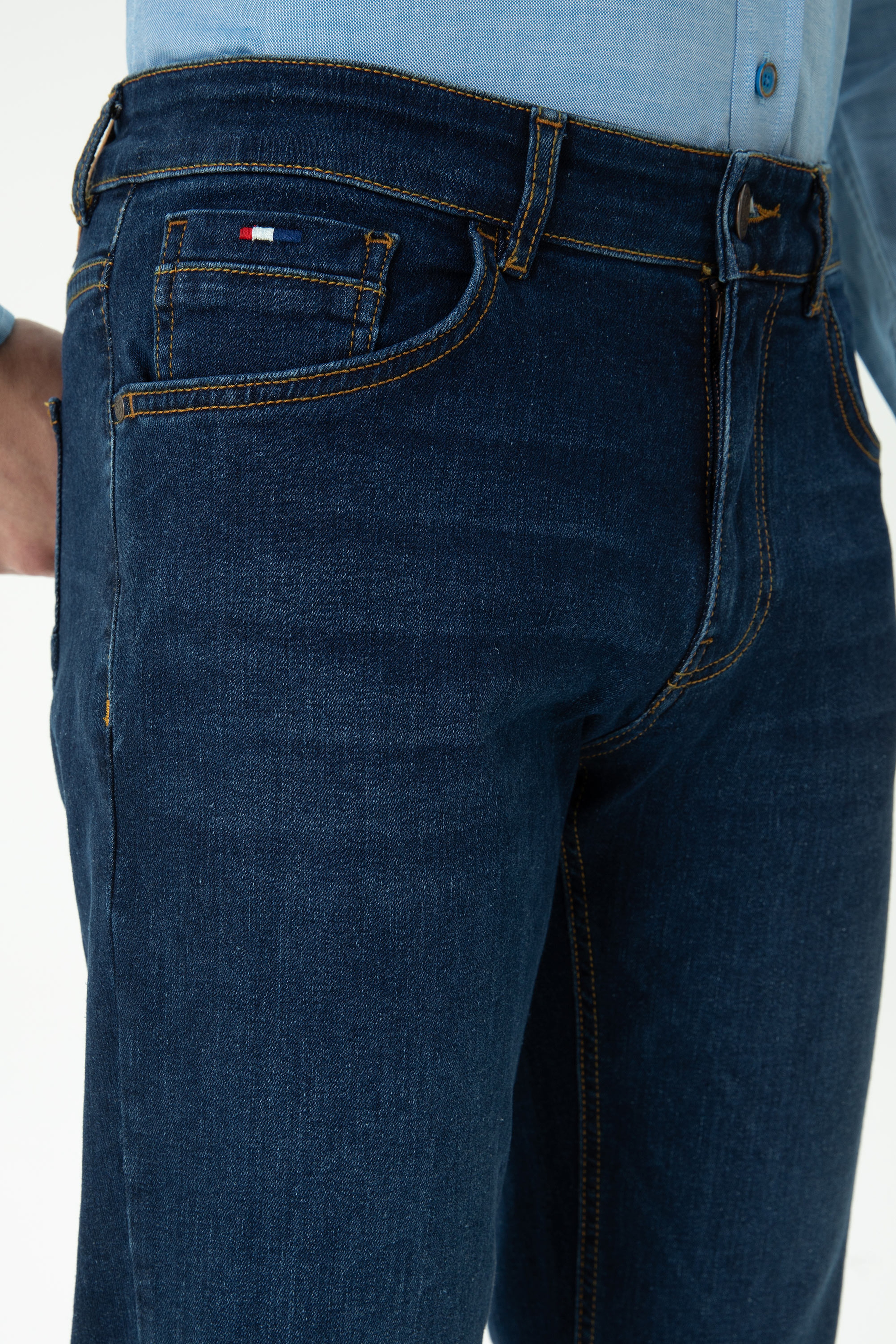 Erkek Mavi Jean Pantolon