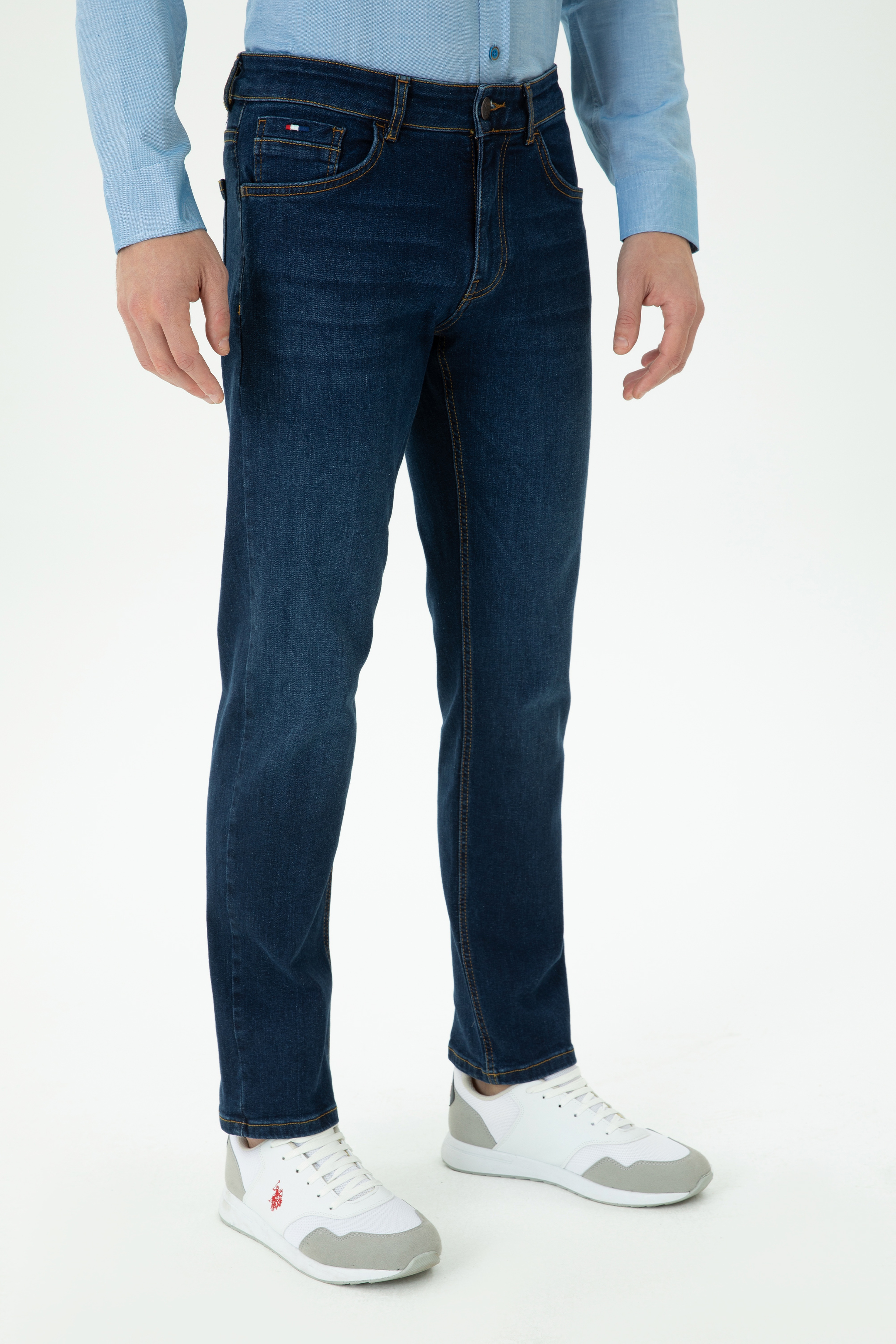 Erkek Mavi Jean Pantolon - Image 2