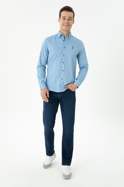 Erkek Mavi Jean Pantolon