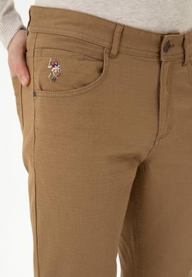 Erkek Camel Kanvas / Chino Pantolon - 50275828260