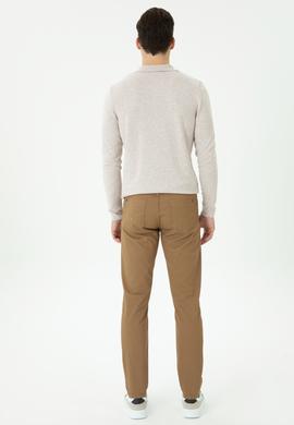 Erkek Camel Kanvas / Chino Pantolon - 50275828260