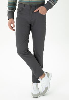 Erkek Antrasit Kanvas Pantolon - 50275828337
