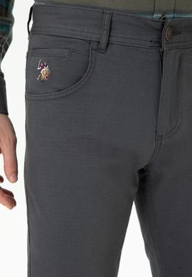 Erkek Antrasit Kanvas Pantolon - 50275828337
