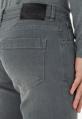 Erkek Gri Jean Pantolon - 50275917015