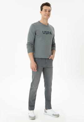 Erkek Gri Jean Pantolon - 50275917015