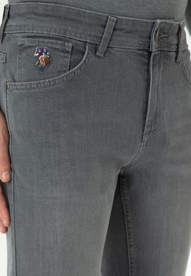 Erkek Gri Jean Pantolon - 50275917015