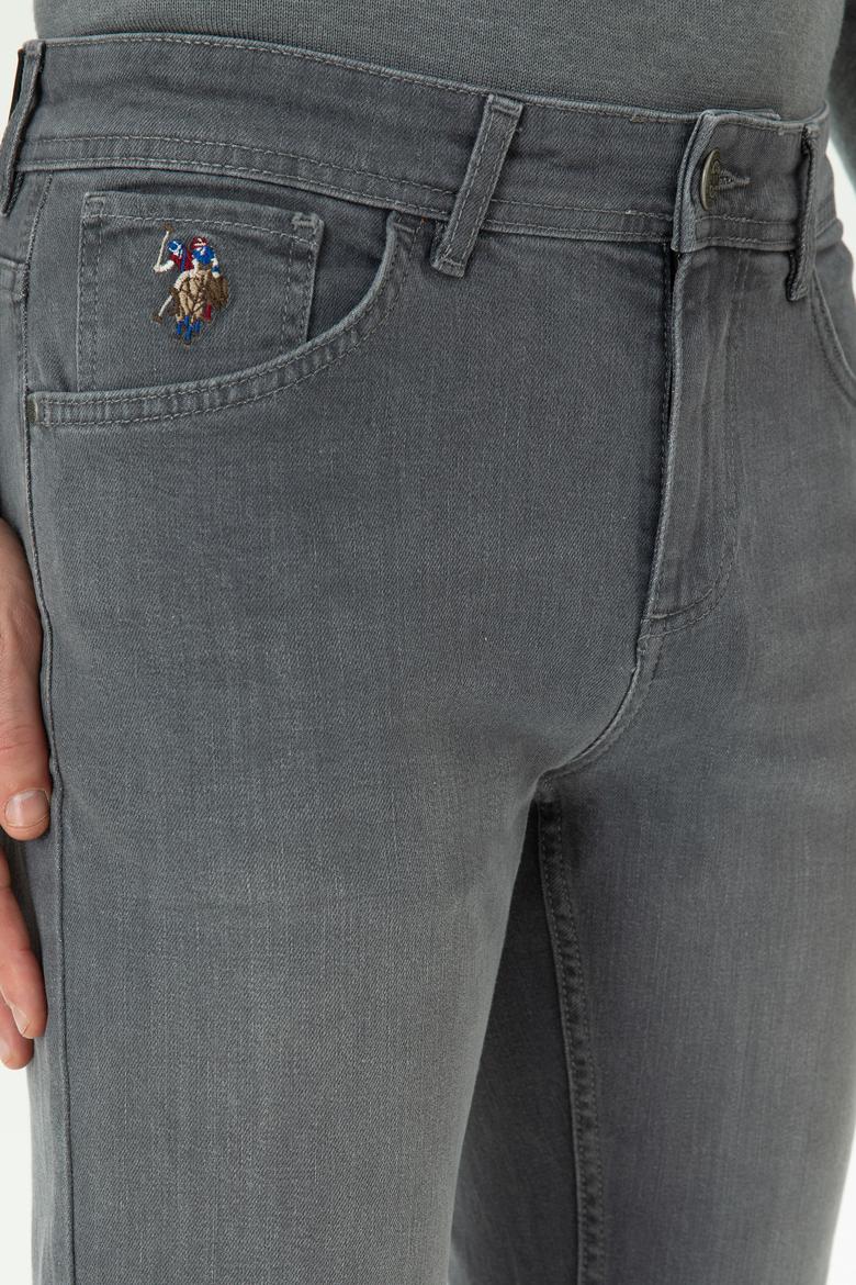 Erkek Gri Jean Pantolon - 50275917015