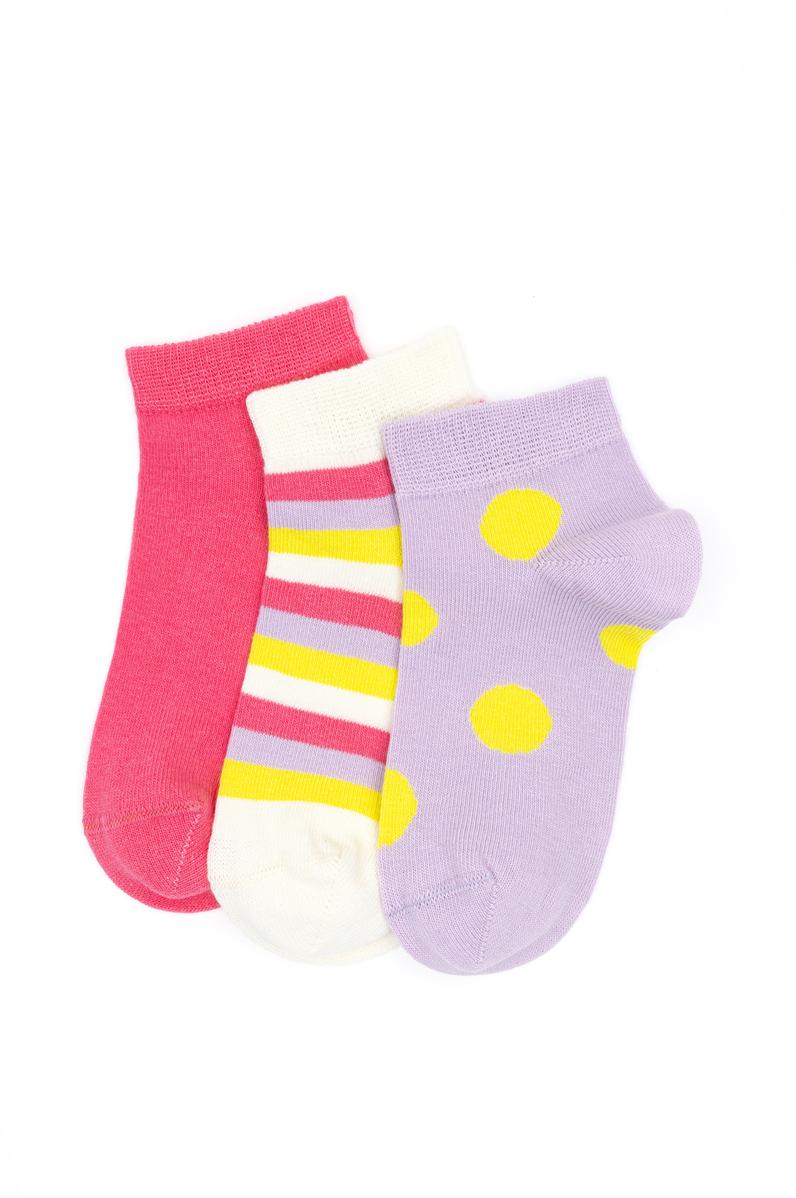 Kız Çocuk 3'lü Patik Çorap