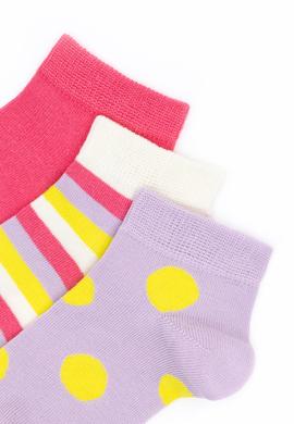 Kız Çocuk 3'lü Patik Çorap - 50281725001