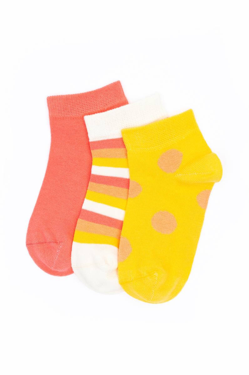 Kız Çocuk 3'lü Patik Çorap