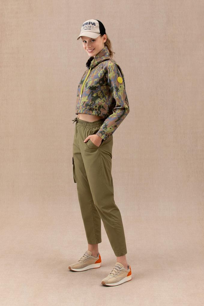 Kadın Koyu Haki Pantolon