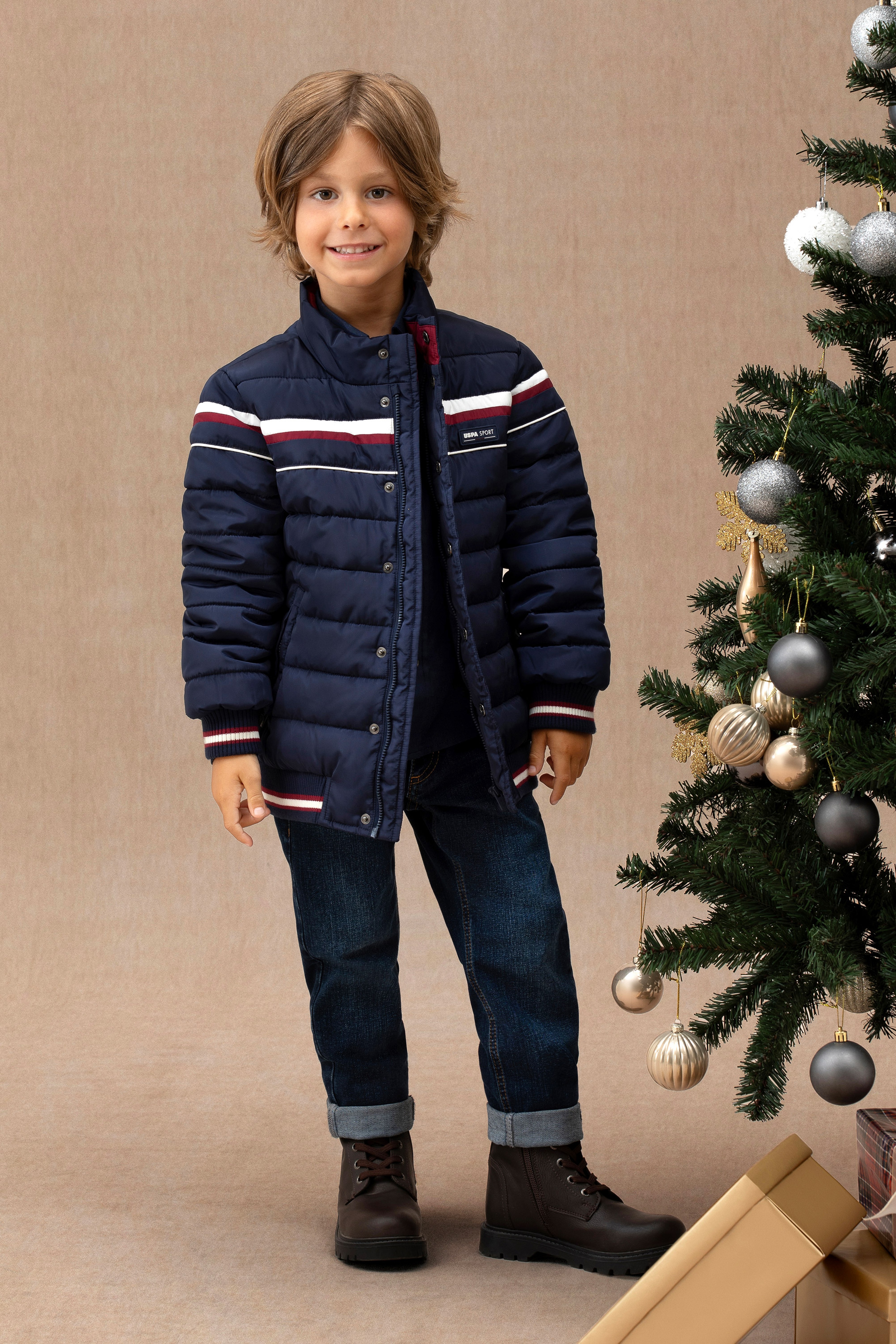 Erkek Çocuk Koyu Mavi Jean Pantolon - Image 1