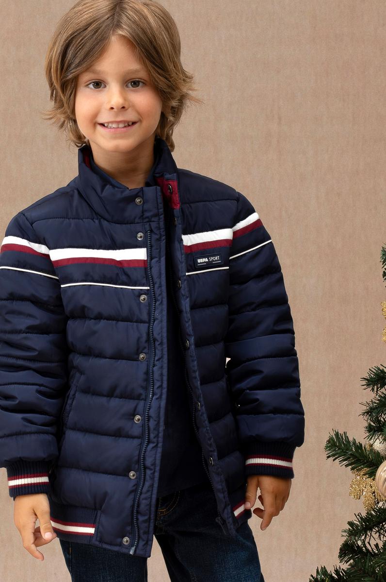 Erkek Çocuk Lacivert Mont