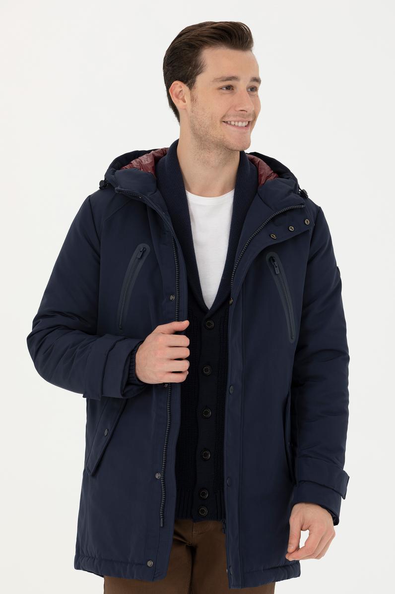 Erkek Lacivert Kaban