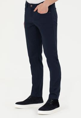Erkek Lacivert Kanvas Pantolon - 50275982011