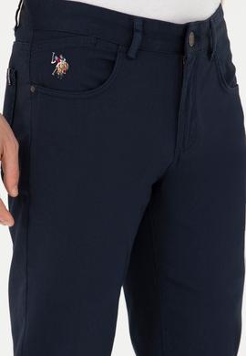 Erkek Lacivert Kanvas Pantolon - 50275982011