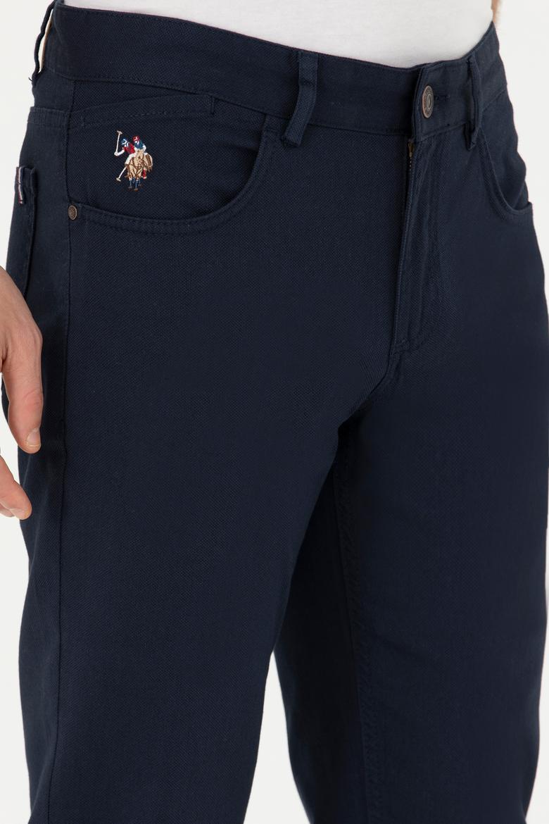 Erkek Lacivert Kanvas Pantolon - 50275982011