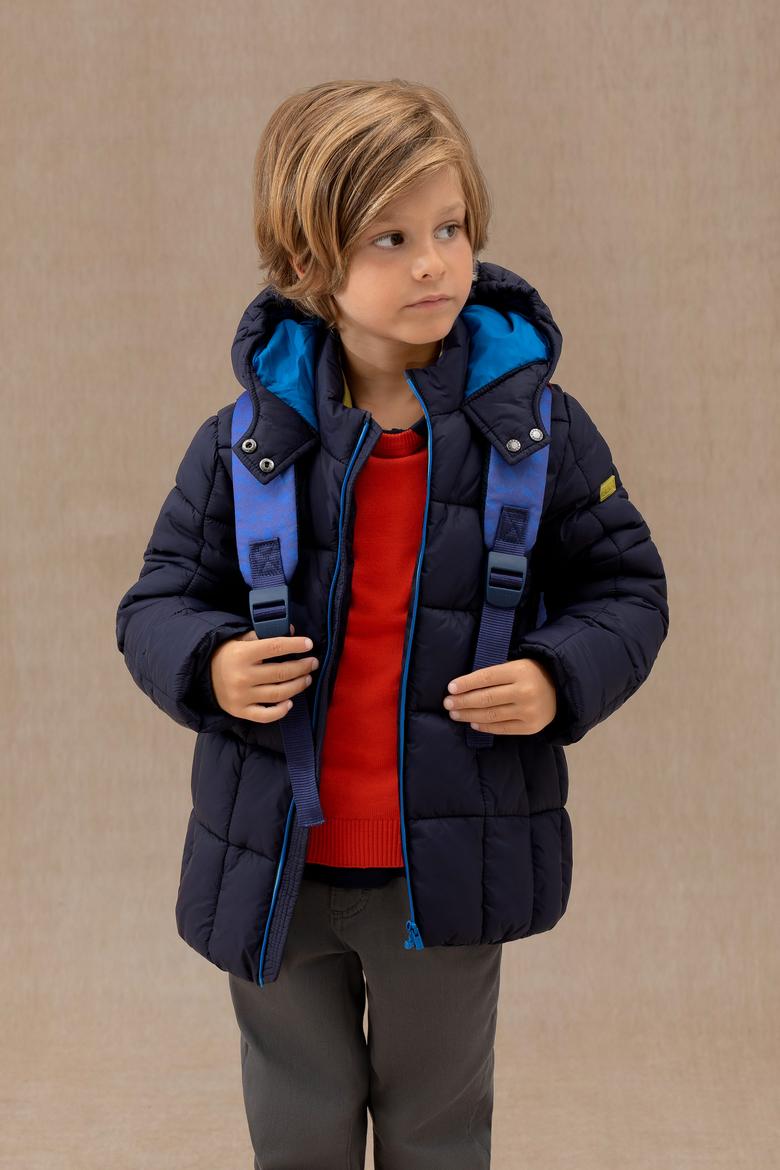 Erkek Çocuk Lacivert Mont