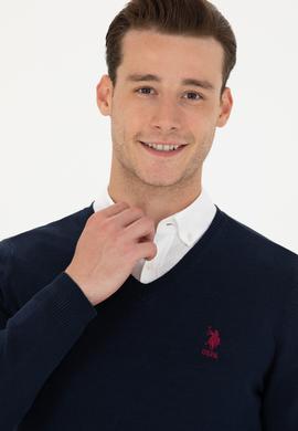 Erkek Lacivert Basic Kazak - 50269002006