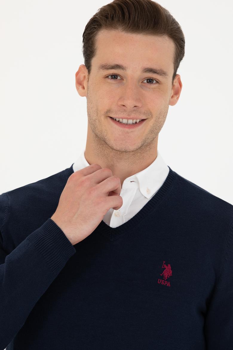 Erkek Lacivert Basic Kazak - 50269002006