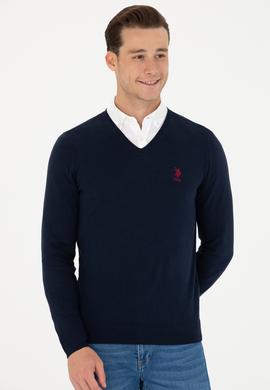 Erkek Lacivert Basic Kazak - 50269002006