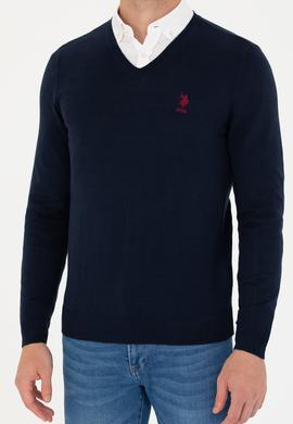 Erkek Lacivert Basic Kazak - 50269002006