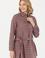 Kadın Bordo Uzun Kollu Tunik Gömlek