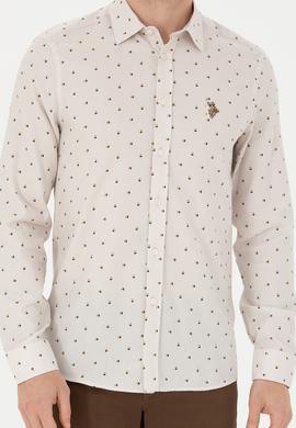 Erkek Taş Uzun Kollu Gömlek - 50272706028