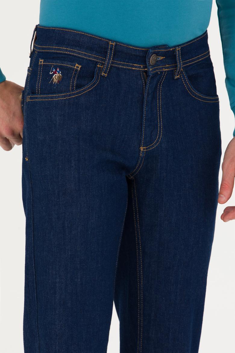 Erkek Koyu Mavi Jean Pantolon - 50272600047