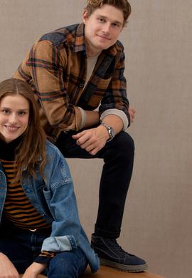 Erkek Koyu Mavi Jean Pantolon - 50272600047