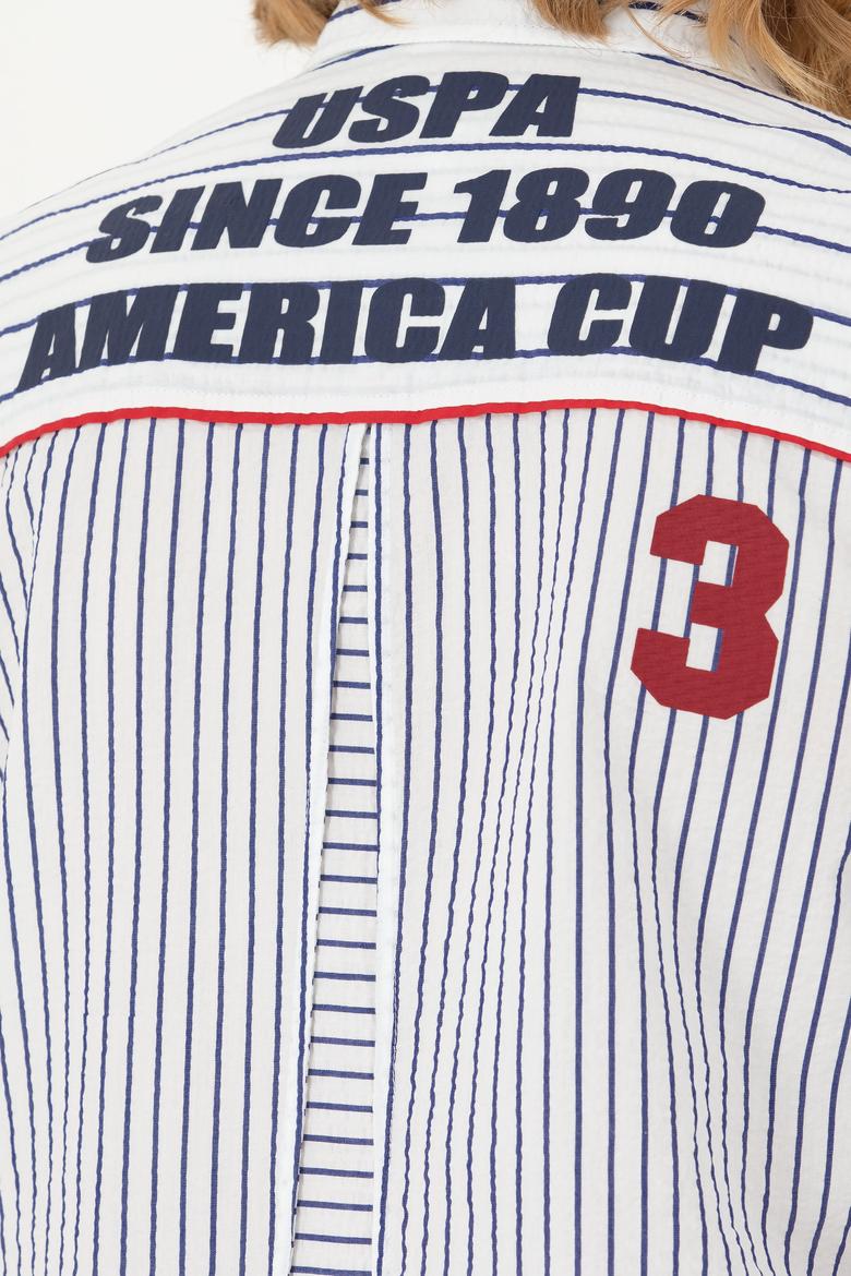 Kadın Beyaz Uzun Kollu Gömlek - 50271518003