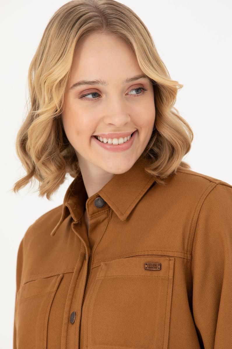 Kadın Coconut Uzun Kollu Gömlek