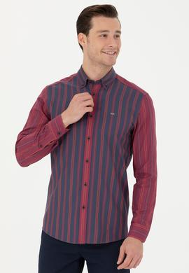 Erkek Lacivert Uzun Kollu Gömlek - 50272649034