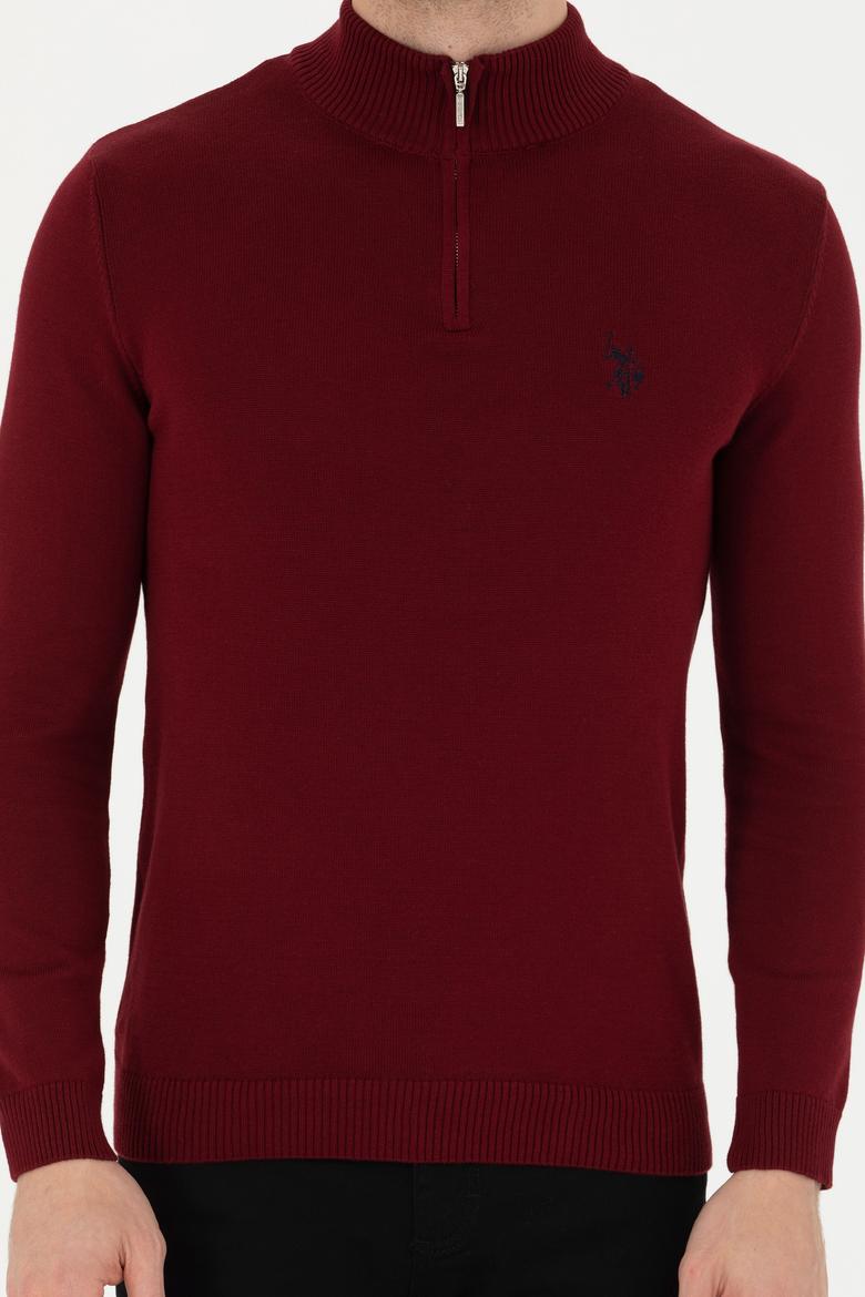 Erkek Bordo Kazak - 50277114024