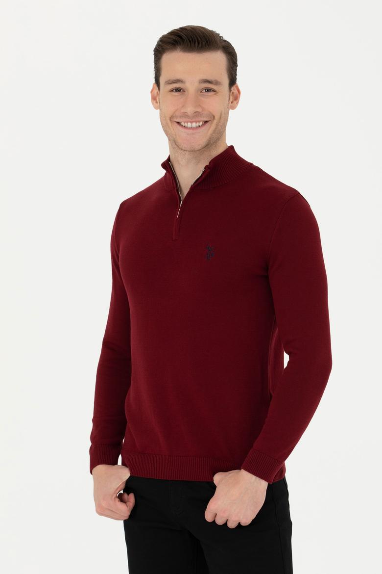 Erkek Bordo Kazak - 50277114024