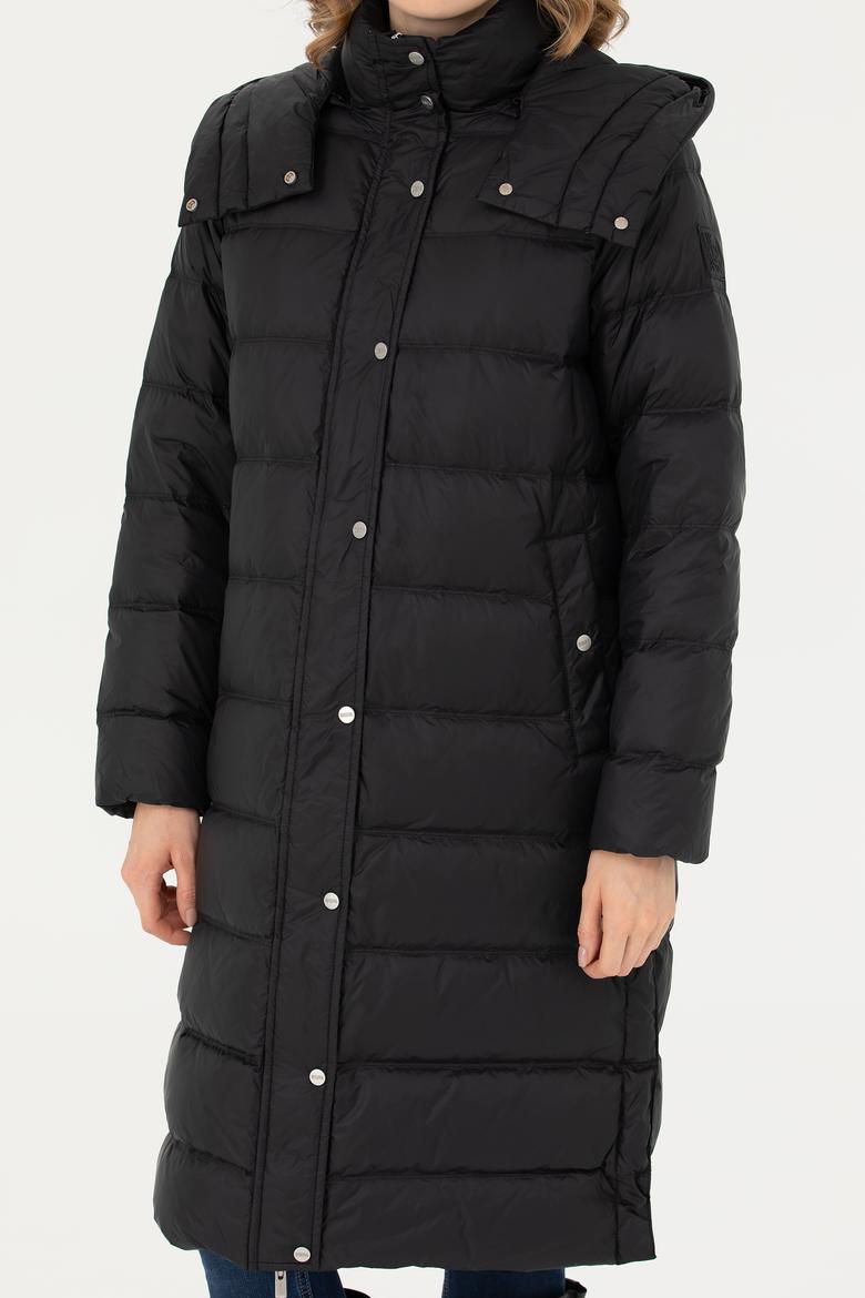 Kadın Siyah Kaban - 50272055002