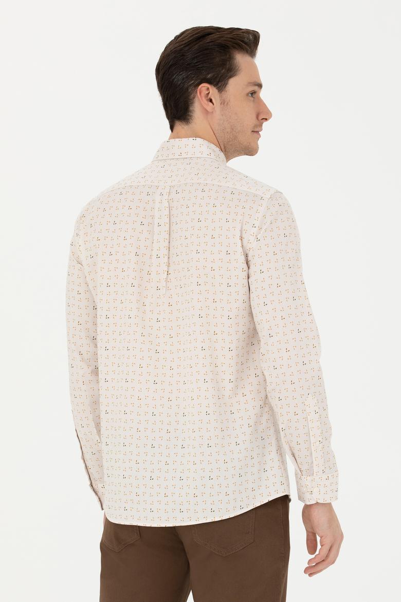 Erkek Taş Uzun Kollu Gömlek - 50272445001