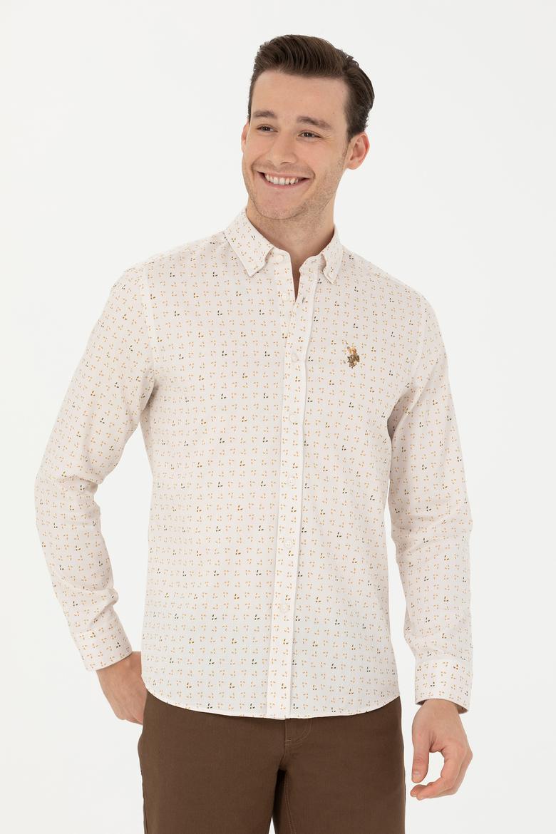 Erkek Taş Uzun Kollu Gömlek - 50272445001