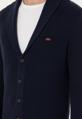 Erkek Lacivert Triko Hırka - 50277111010