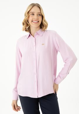 Kadın Manolya Uzun Kollu Gömlek - 50264189028